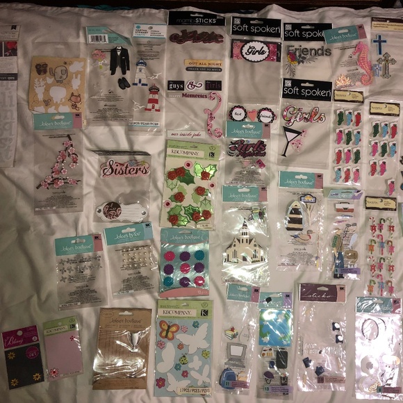 BUNDLE - 3D Scrapbooking Sticker - Picture 1 of 16